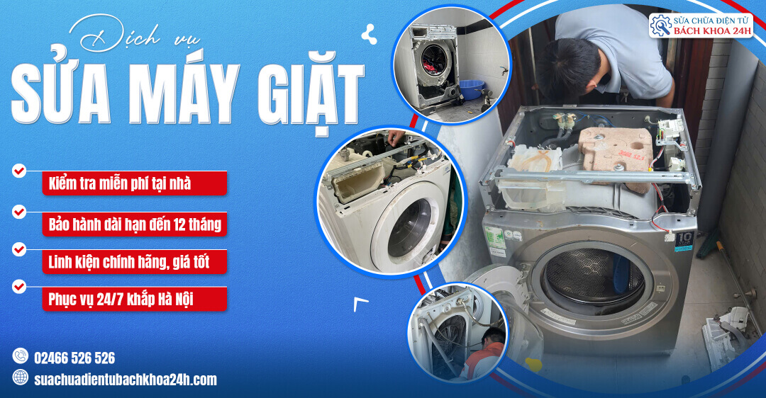banner dich vu sua may giat - Dịch vụ sửa máy giặt uy tín, giá rẻ tại Hà Nội