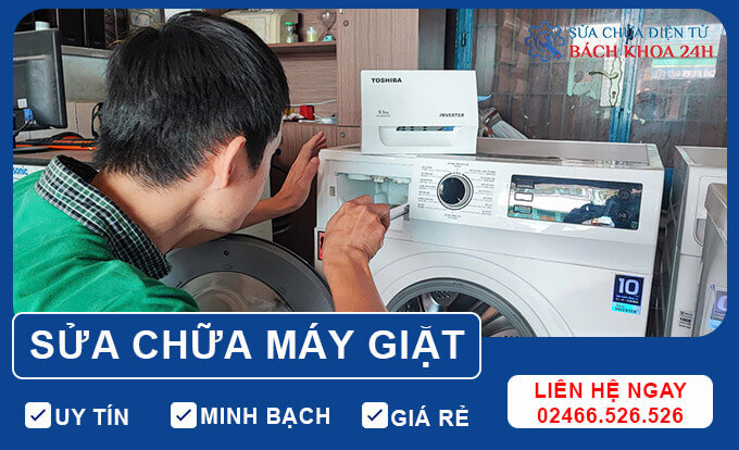 sua may giat 2 - Dịch vụ sửa máy giặt uy tín, giá rẻ tại Hà Nội
